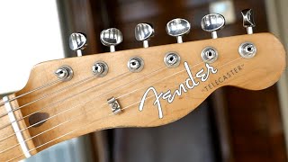 Video thumbnail for This Mexican Tele FEELS Like An AGED Custom Shop | 2021 Fender J Mascis Dinosaur Jr Blue Sparkle by The Trogly's Guitar Show