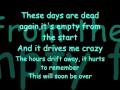 Bullet For My Valentine - Forever and Always (Acoustic) :: With Lyrics