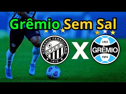 Operário x Grêmio  empatam sem gols  pela Copa do Brasil e a Decisão Será em Porto Alegre