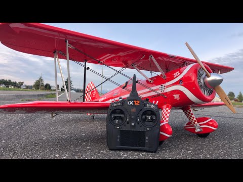 Kingcraft Limited Super Stearman SCALE AEROBATICS WRING OUT FLIGHT!!