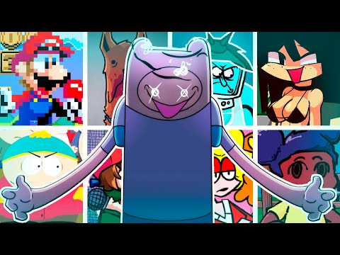 COME ALONG WITH ME but Every Turn a Different Character Sings🎙 (FNF Come Along With Me BETADCIU)