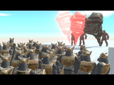 3 God Ogre Big Club vs Every Unit Armies - Animal Revolt Battle Simulator
