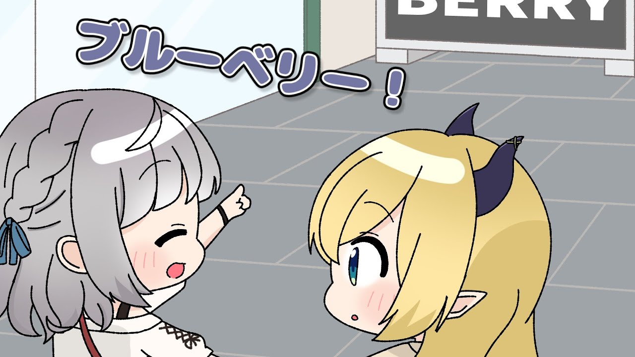 【手描き】ブランド名を読み間違えてしまうノエル【白銀ノエル/癒月ちょこ/ホロライブ切り抜き漫画】