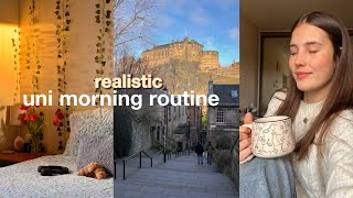 my realistic morning routine at university!