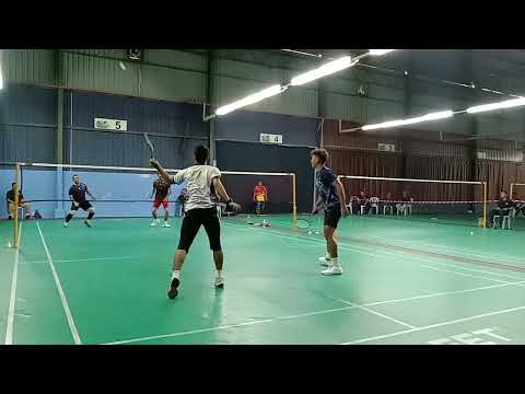 Badminton SemiFinal Terbuka Kelab Klang 2022 Tournament - Sufyuddin / Zaid Zainal Vs Ashraf / Fadhli