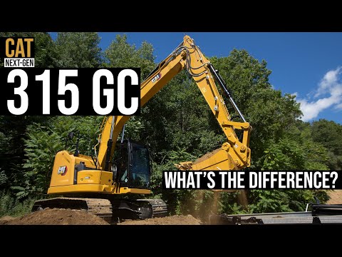 How is the New Cat 315 GC Excavator Different from the Standard Model? Who's it For?