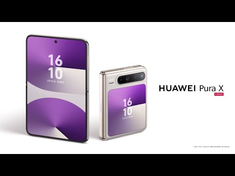 HUAWEI Pura X Black VDE-AL00　【値下不可】 Huawei's Pura X is the wildest flip phone to exist and one of the