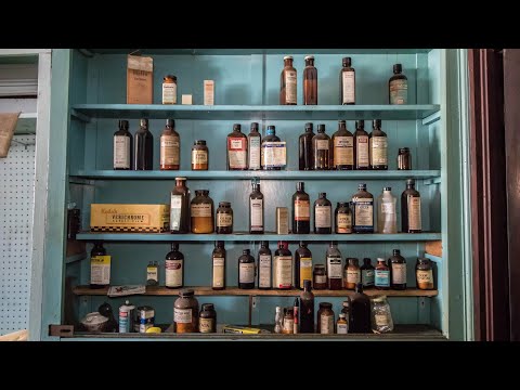 Abandoned 1950's Drug Store - Medicine Still Shelved! (Ghost Town)