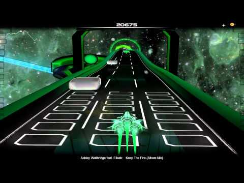 Audiosurf: Ashley Wallbridge feat. Elleah - Keep The Fire (Album Mix)