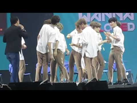 101317 WANNA ONE WANNA BE LOVED in Manila - WANNAONE SCHOOL: STICKY NOTE GAME w/ DAEHWI & JISUNG