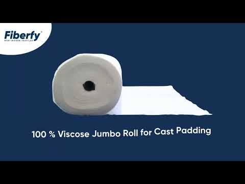 Viscose orthopaedic cast padding roll (10 cm x 3m)