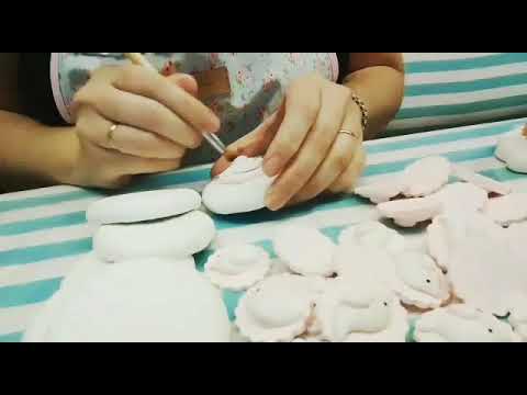 Armado de tapa de frascos en Porcelana fría