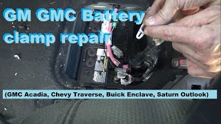 GMC-Chevrolet Battery Clamp Repair