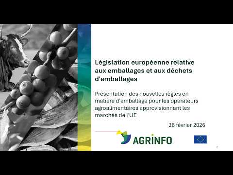 Législation de l'UE relative aux emballages et aux déchets d'emballages