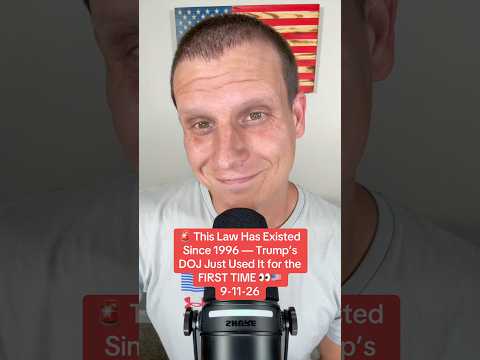 This law has existed since 1996: Alien Terrorist Removal Court