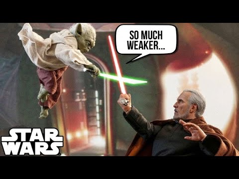Yoda Reveals Why Dooku Is So Much WEAKER In Revenge of the Sith