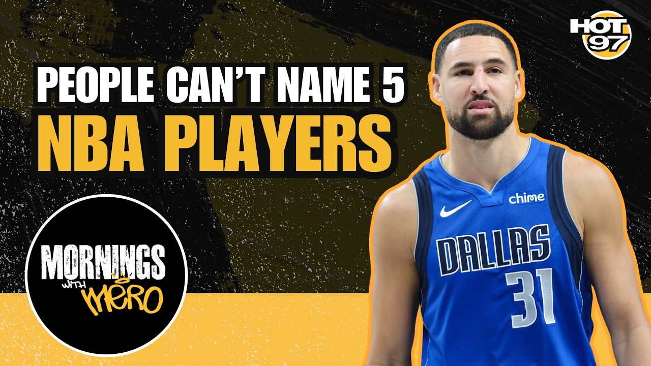NBA Players Aren't As Famous As You Think | Klay Thompson Debate