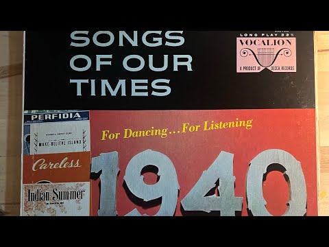 Rare Recording - Charles Baum and His Orchestra, I’m Nobody’s Baby & Tuxedo Junction - 1940s Vinyl