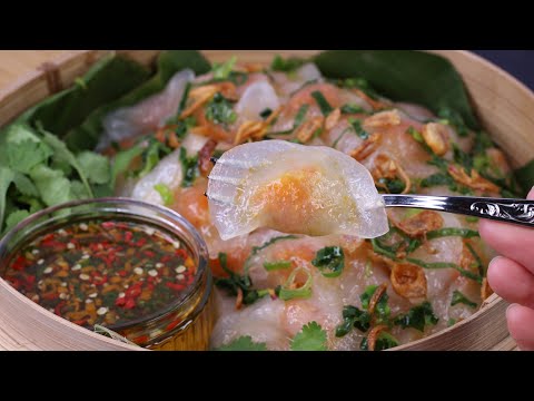 Bánh bột lọc trần - Vỏ bánh trong, dai vừa phải, để sang hôm sau vẫn rất ngon