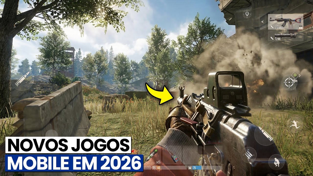 20 NOVOS JOGOS INCRÍVEIS para Android e IOS em 2026 que VOCÊ PRECISA JOGAR!