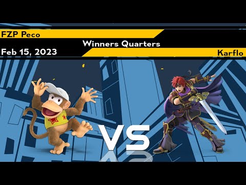 Xeno280 - Peco (Diddy) vs Karflo (Roy) - SSBU Ultimate Tournament
