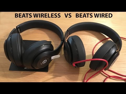 Beats Studio Wired Vs Beats Studio Wireless Headphone Review!