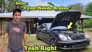 I Was Sold an AMG Mercedes that Only Needs a Brake Job. It was Hiding Much More...