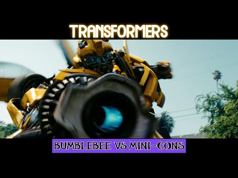 BUMBLEBEE VS MINI-CONS - Transformers: Revenge of the Fallen (2009) Movie Clip HD