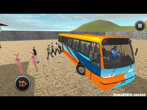 Uphill offroad bus driving sim: NEW BUS Unlocked - Android GamePlay HD