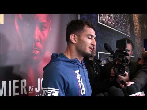 Gegard Mousasi UFC 210 Media Scrum