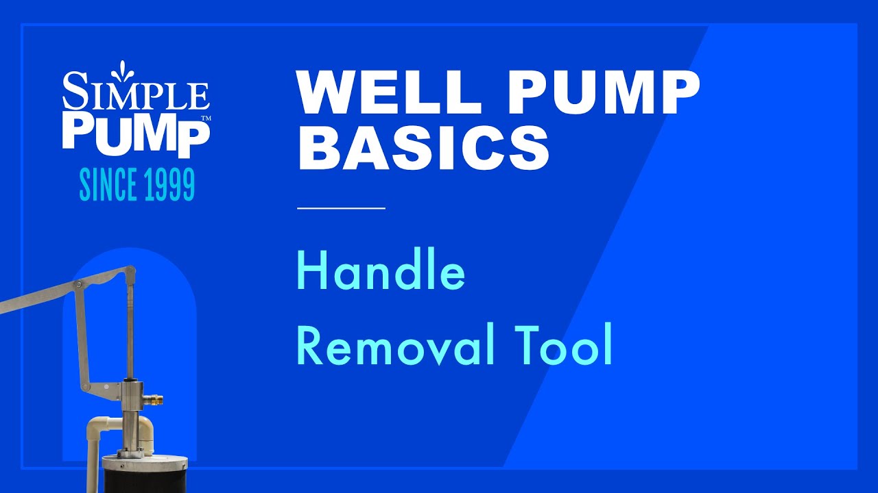 Simple Pump Handle Removal Tool - Quick & Easy Handle Removal Tutorial