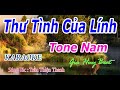 Tình Thư Của Lính - Karaoke - Tone Nam - Nhạc Sống - gia huy beat