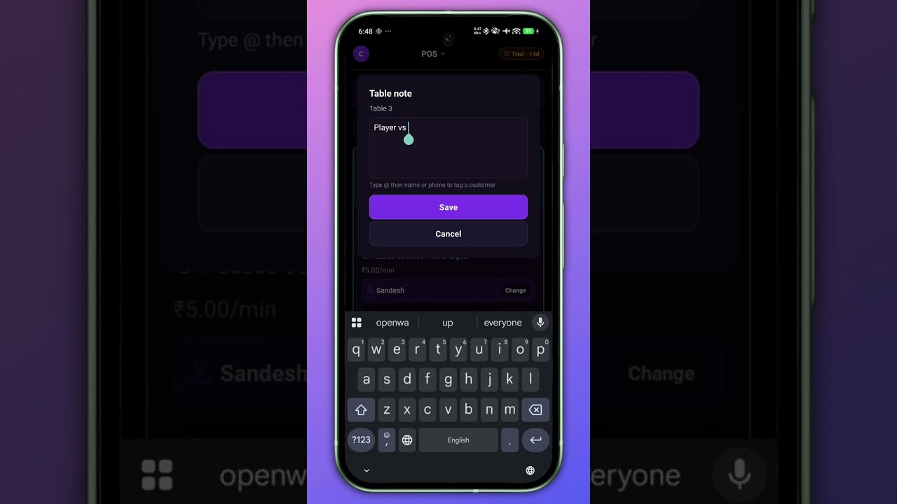 CueBill full tutorial — set up your club in minutes