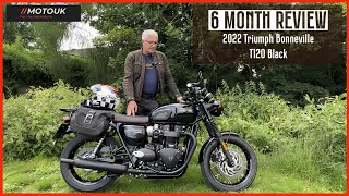6 Month Owners review of the 2022 Triumph Bonneville T120 | Is it Good or Bad ?
