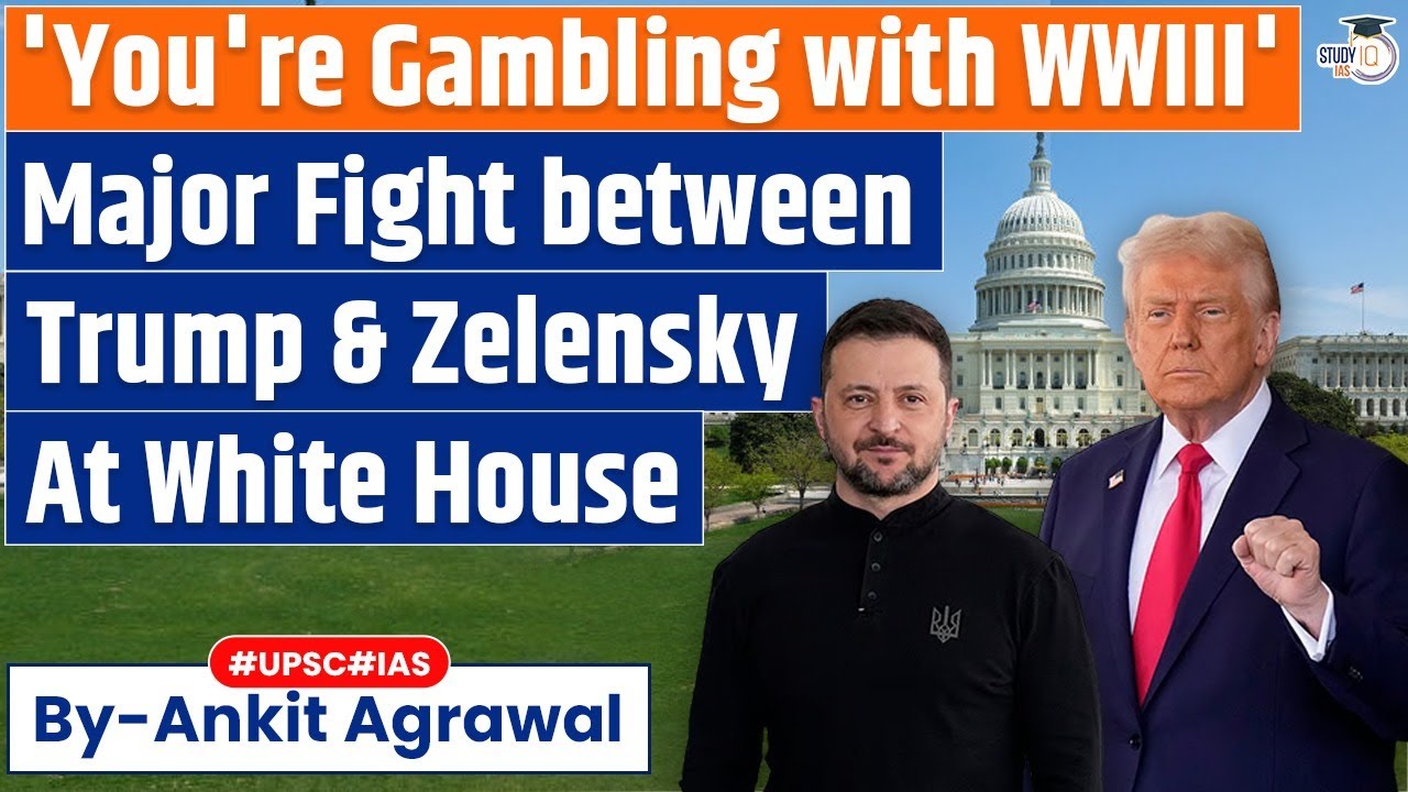 Trump slams Zelensky after Oval office ‘fight’ | What happened in White House? | By Ankit Agrawal