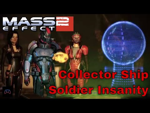 Mass Effect 2 LE - Mission: Collector Ship (Soldier Insanity Difficulty Gameplay)