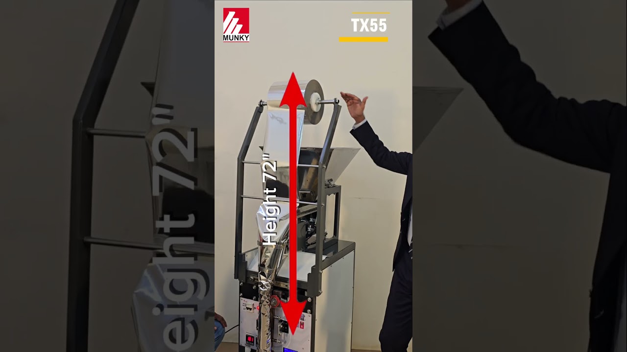 The Best Budget Automatic Packing Machine for Startup Brands - Munky TX55 Model