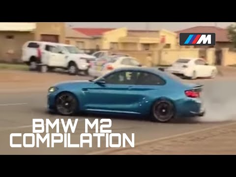 Compilation of the craziest BMW M2`s in South Africa!👀👌( exhaust sounds , burnouts and much more )