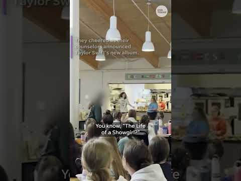 Sleep away campers celebrate Taylor Swift’s new album release Shorts