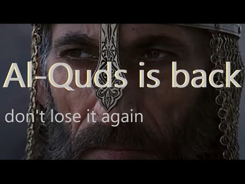 I am not those men, I am Salah Adine and I will return Jerusalem from the hands of the Crusaders