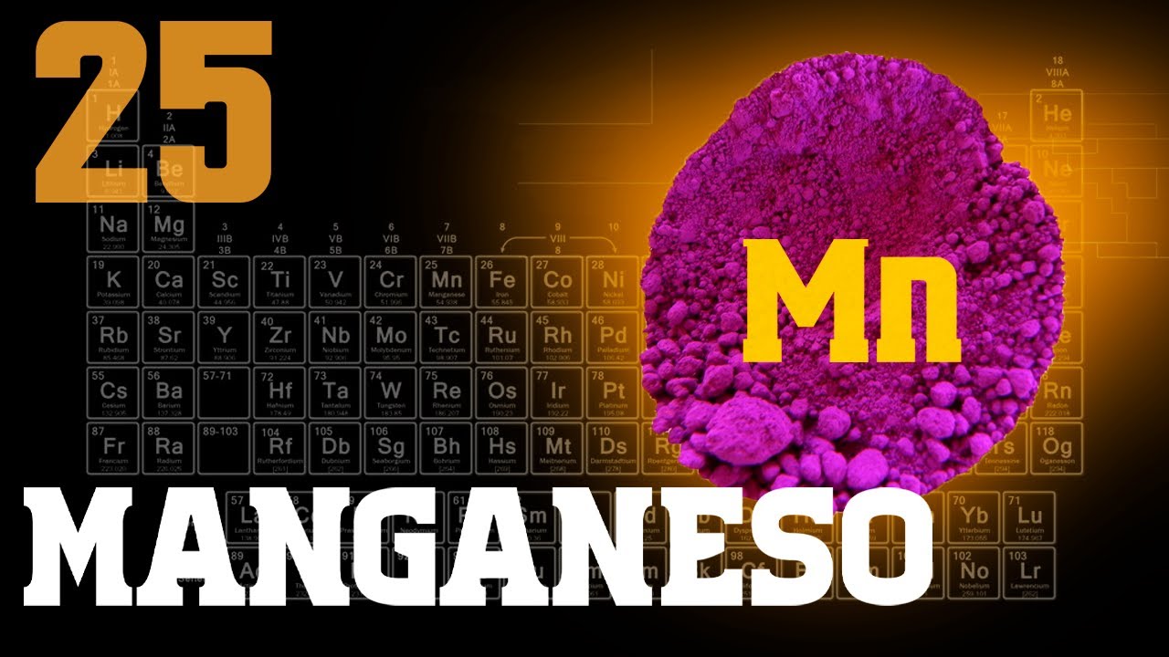 ¿Cuántos estados de oxidación tiene el manganeso? VALETRY