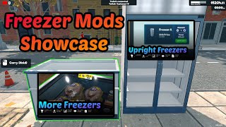 Supermarket Simulator Improved Freezer Mods Showcase