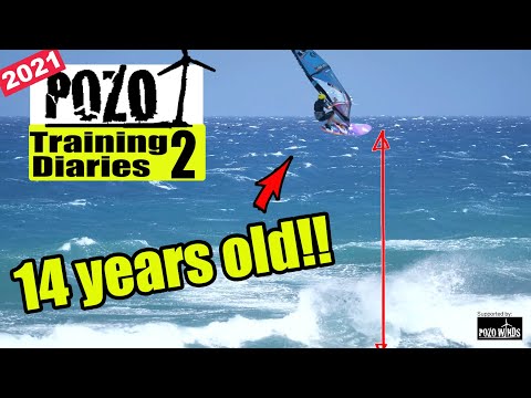 CRAZY high Wind Action -  Ep-2 - 2021 - Pozo Training Diaries