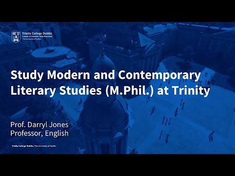 Modern and Contemporary Literary Studies