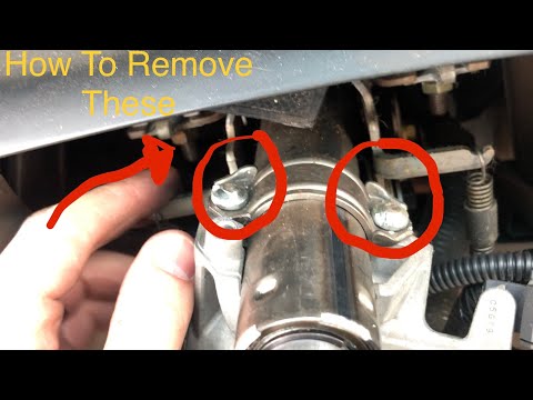 How To Remove Security Bolts Ignition Switch Honda Accord Civic Odyssey