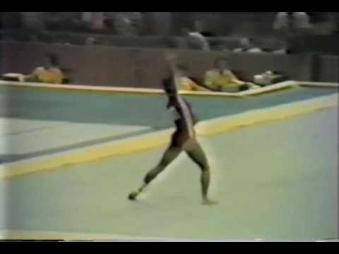 1st T URS Nelli Kim FX - 1980 Olympic Games 9.950.avi