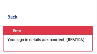 How To Resolve MyGov Error Code RFM10A