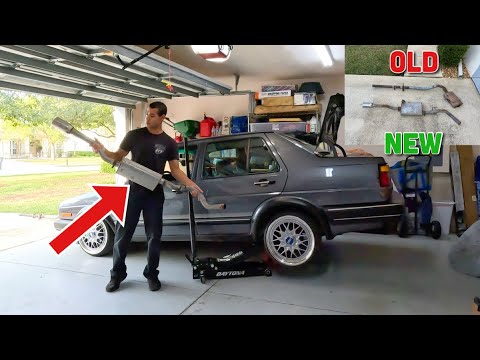New Exhaust For The Mk2 Jetta! ( MK2 Mayday 6? )