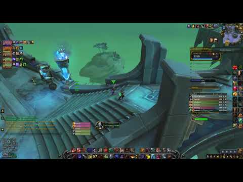 WoW Shadowlands 9.1.5 arms warrior pve The Necrotic Wake Mythic +16 2