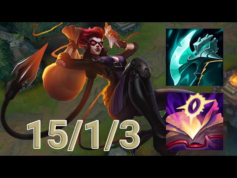 Evelynn Jungle VS Lillia Highlights | EUW Master Patch 12.19